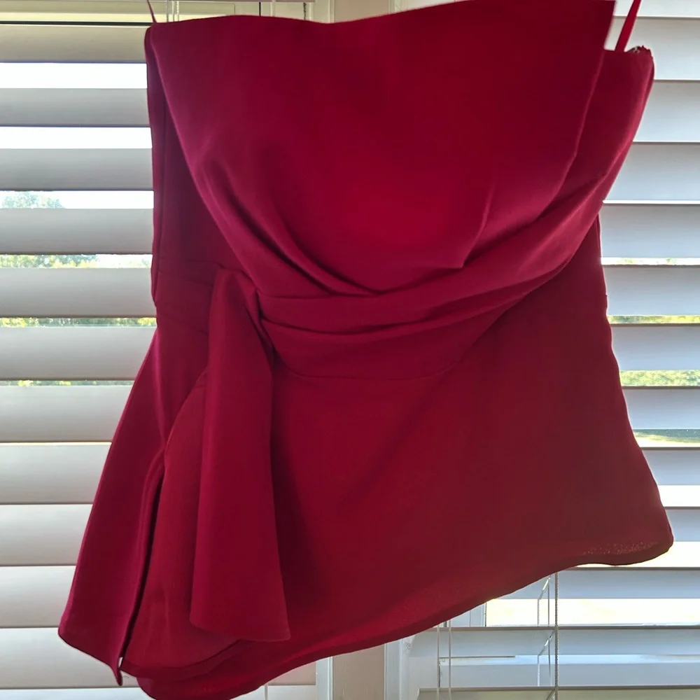 White House Black Market Vibrant Pink Top - Picture 3 of 4